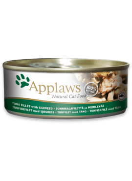 Applaws CAT CANS Tuna Fillet & Seaweed 
